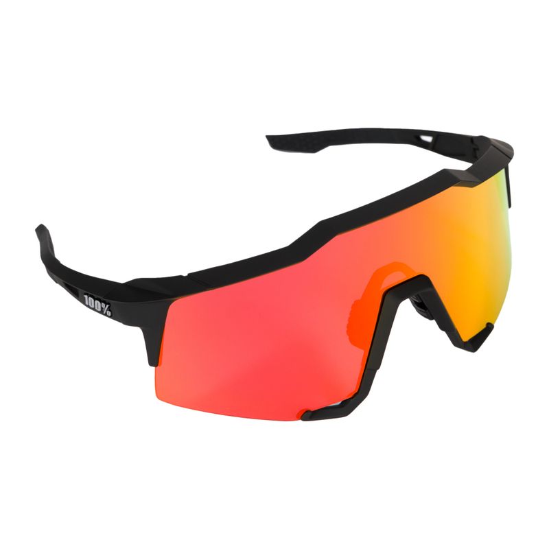 Kerékpáros szemüveg 100% Speedcraft Többrétegű tükörlencse fekete STO-61001-412-01