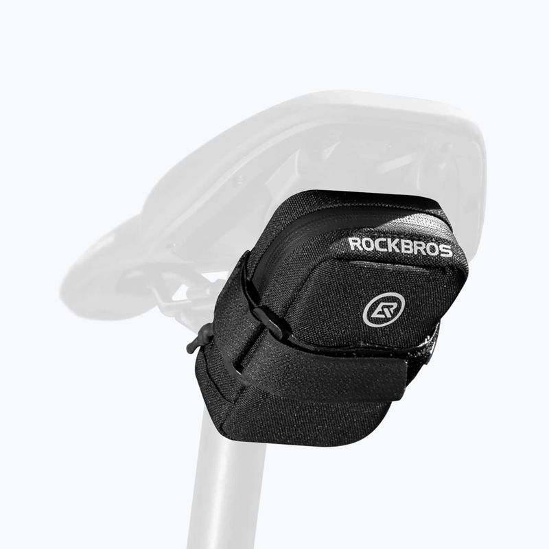 Nyereg alatti kerékpártáska Rockbros 3013007901 Bike Saddle Bag black 2