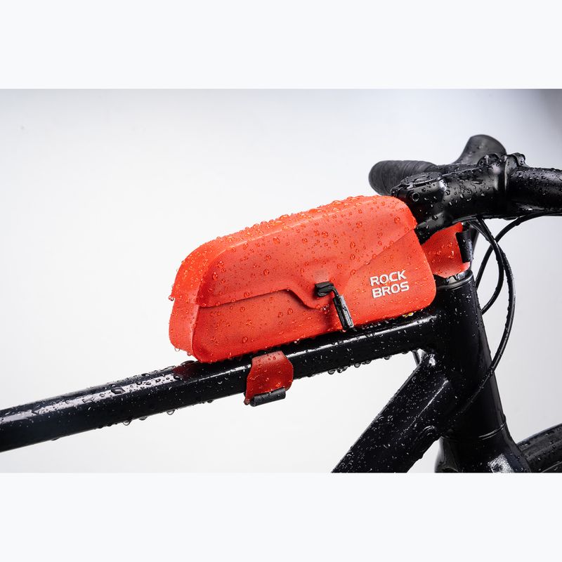 Váztáska Rockbros 30120122 Bike Tube Bag Magnetic S 0,6 l red 2
