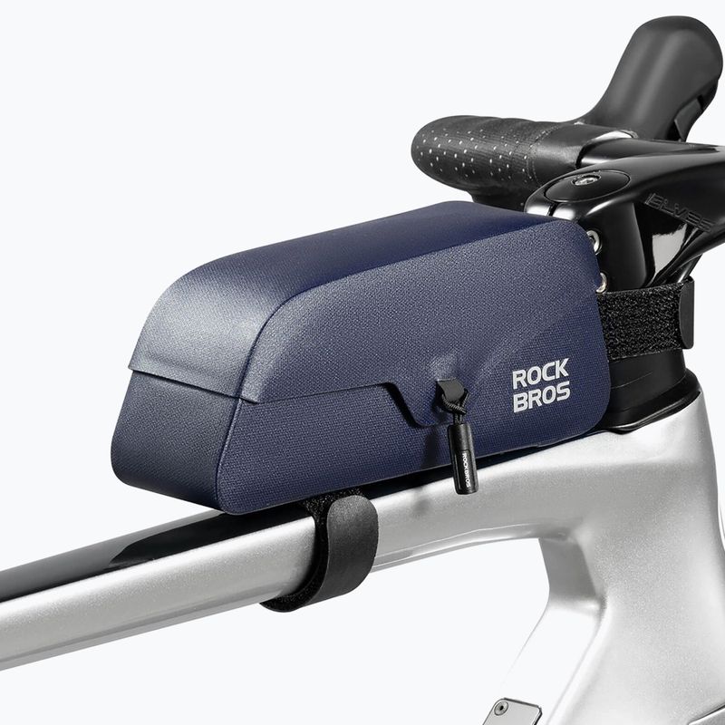 Váztáska Rockbros 30120122 Bike Tube Bag Magnetic L 0,9 l blue 2