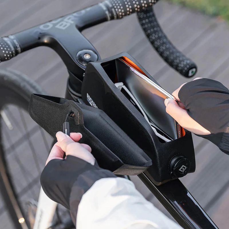 Váztáska Rockbros 30120123001 Road to Sky Frame Bag Magnetic S black 6