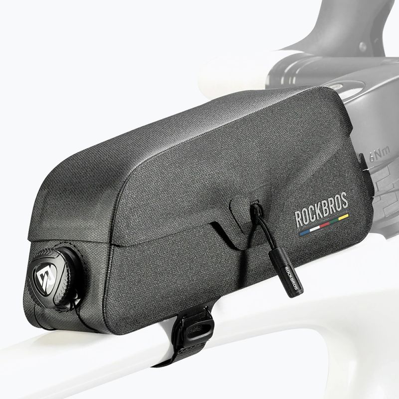 Váztáska Rockbros 30120123002 Road to Sky Frame Bag Magnetic L 0,9 l black 2