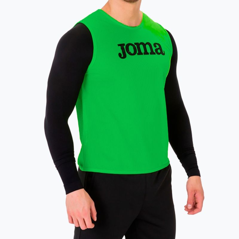 Joma Training Bib fluor zöld labdarúgó jelölő