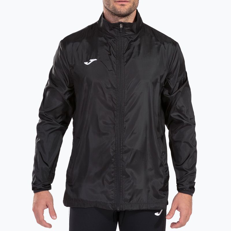 Férfi Joma Elite VII Windbreaker futó dzseki fekete 101602.100