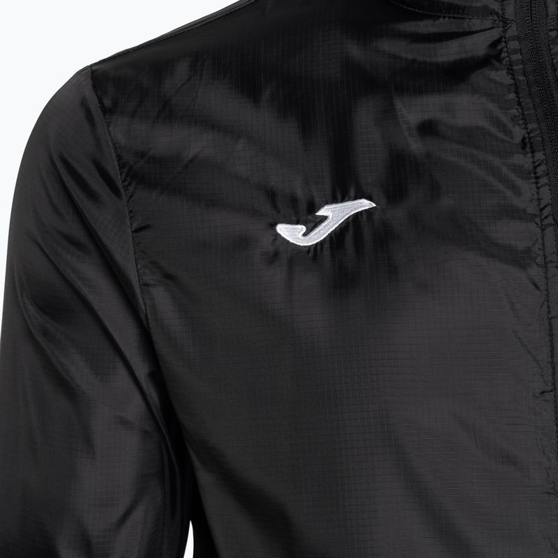 Férfi Joma Elite VII Windbreaker futó dzseki fekete 101602.100 4