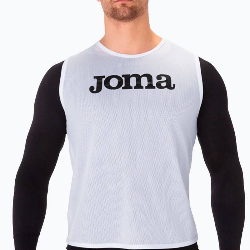 Joma Training Bib fehér labdarúgó jelölő 4
