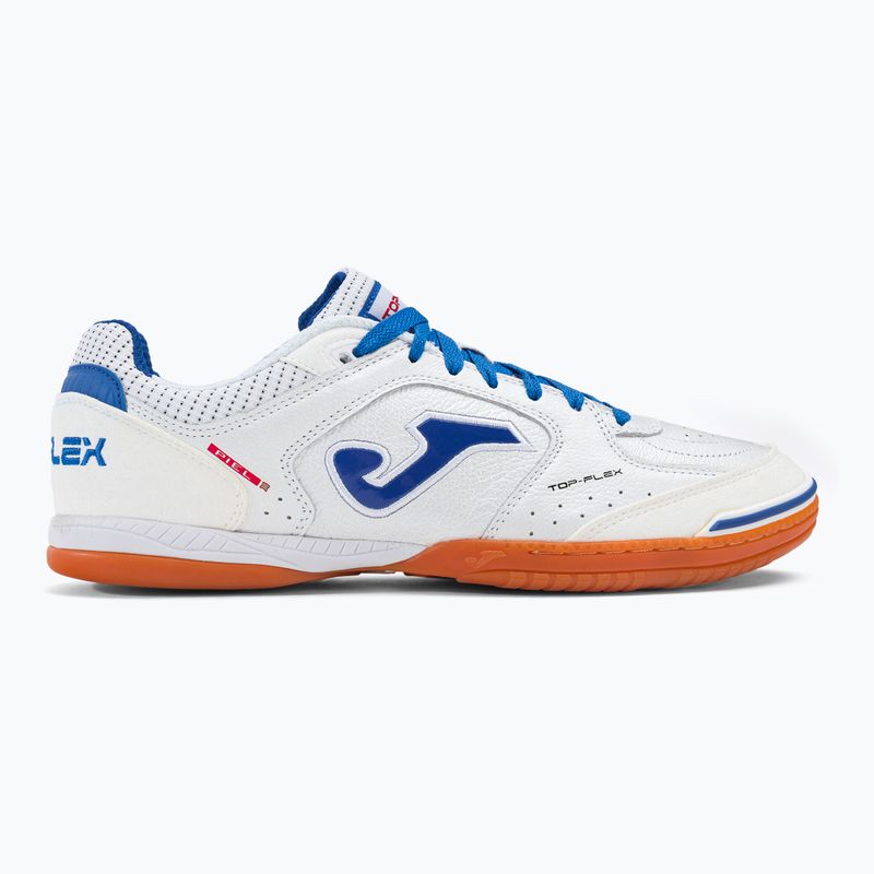 Férfi futballcipő Joma Top Flex IN fehér 2
