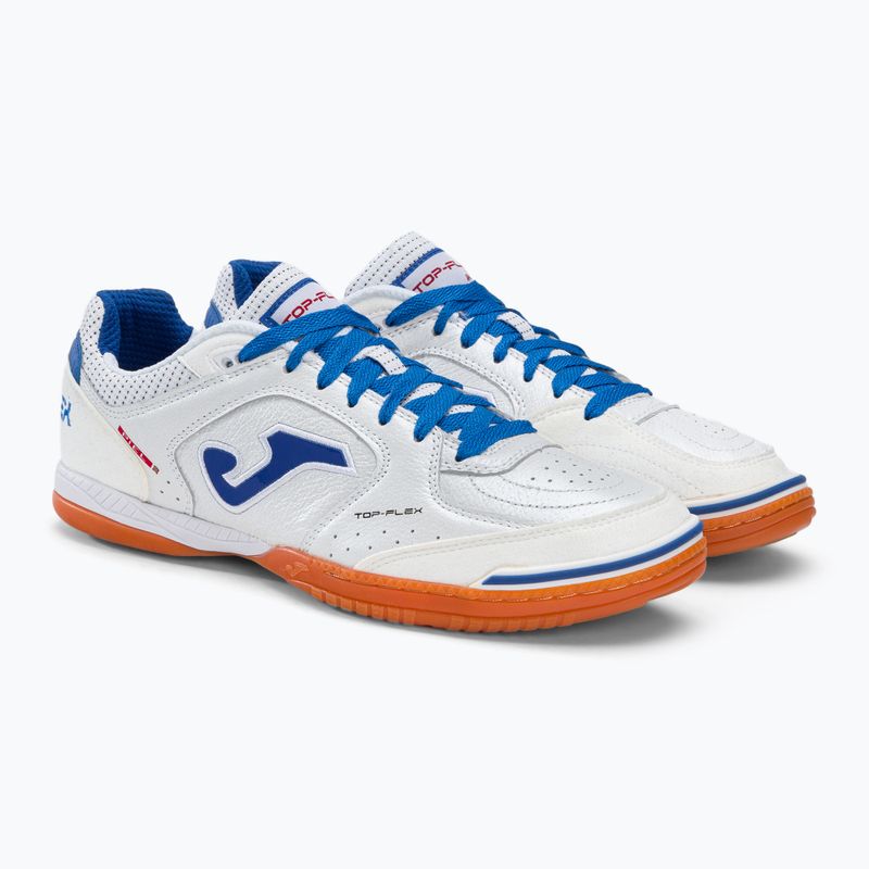 Férfi futballcipő Joma Top Flex IN fehér 4