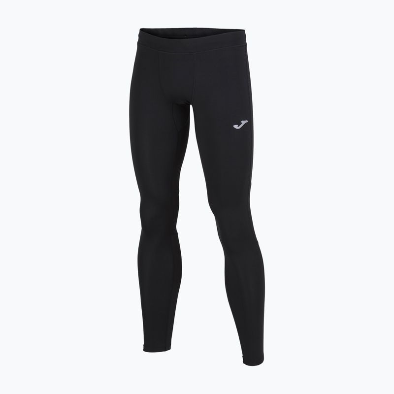 Férfi futó leggings Joma Running Night Long Tights fekete 101779
