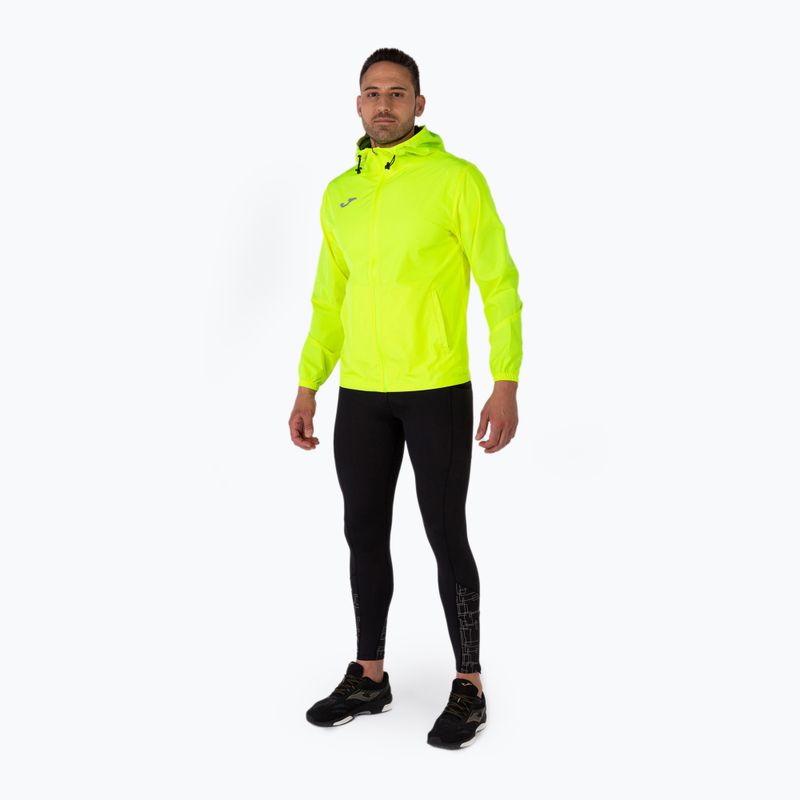 Férfi futókabát Joma Elite VIII Esőkabát sárga 102235.060 2