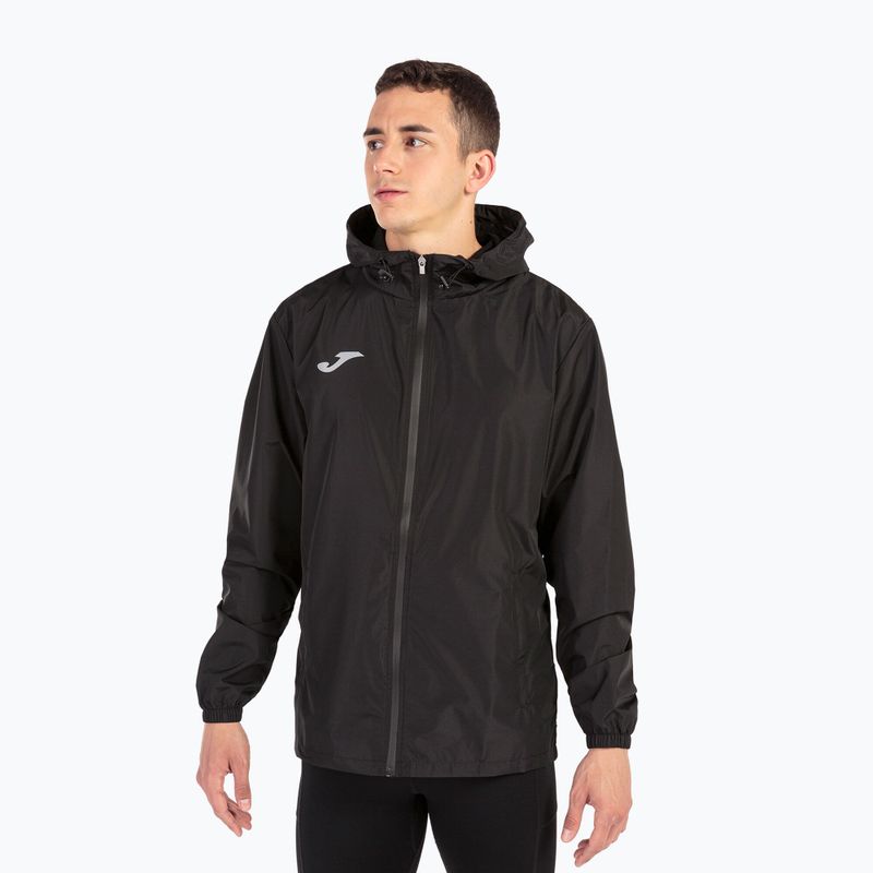 Férfi Joma Elite VIII Esőkabátv futó dzseki fekete 102235.100 3