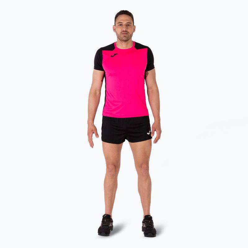 Férfi Joma Record II fluor rózsaszín/fekete futópóló 2