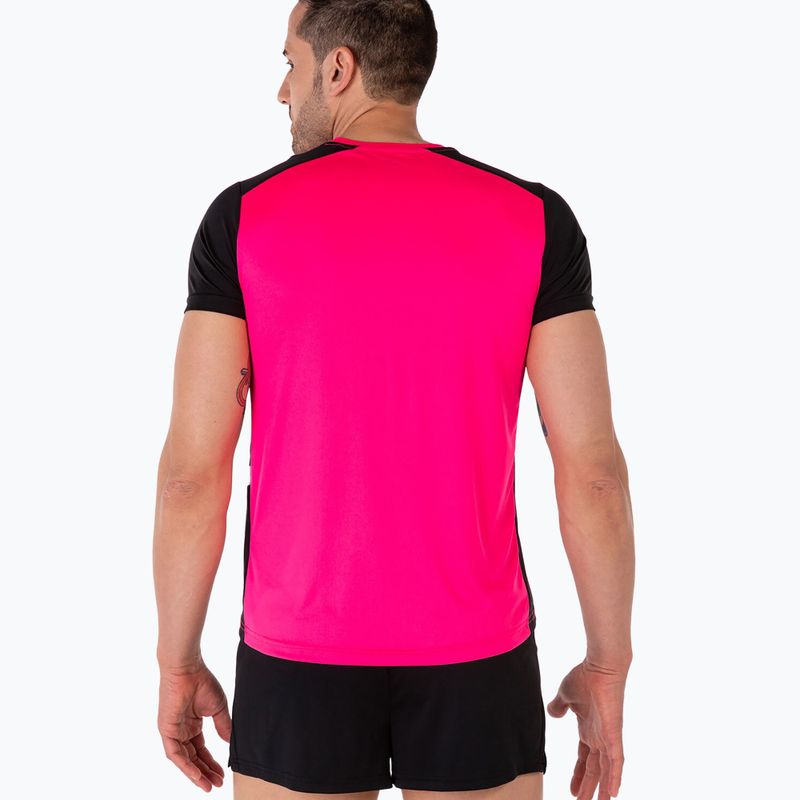 Férfi Joma Record II fluor rózsaszín/fekete futópóló 3