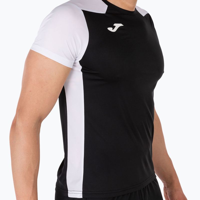 Férfi Joma Record II futópóló fekete/fehér 5