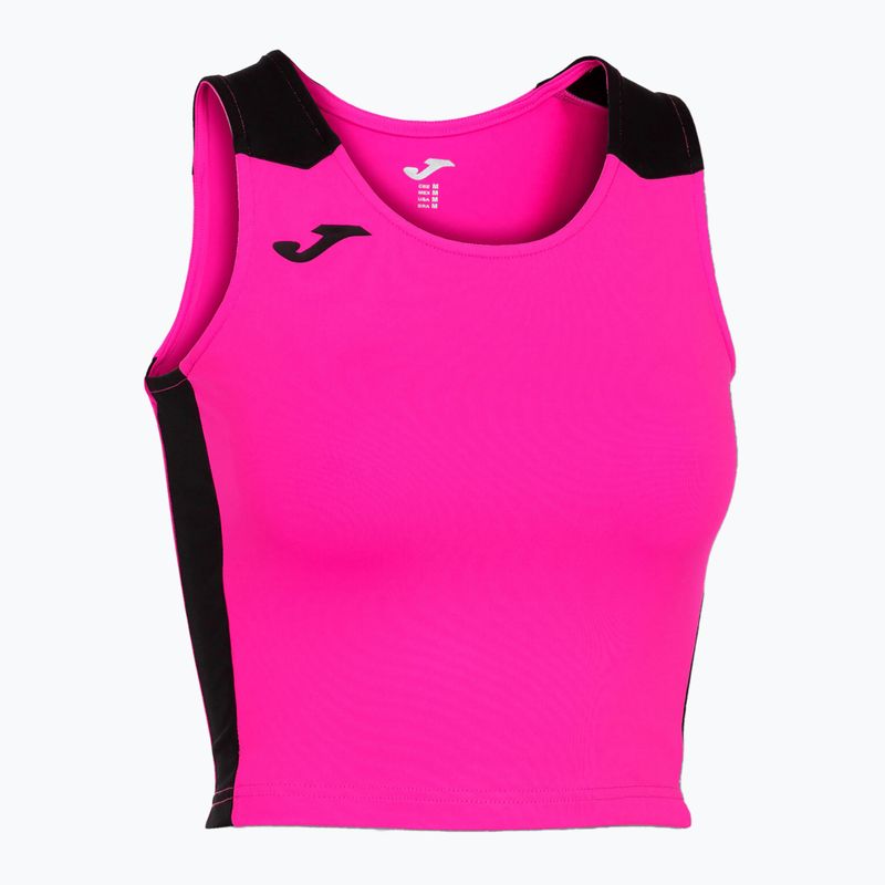 Női Joma Record II Top fluor rózsaszín/fekete futópóló