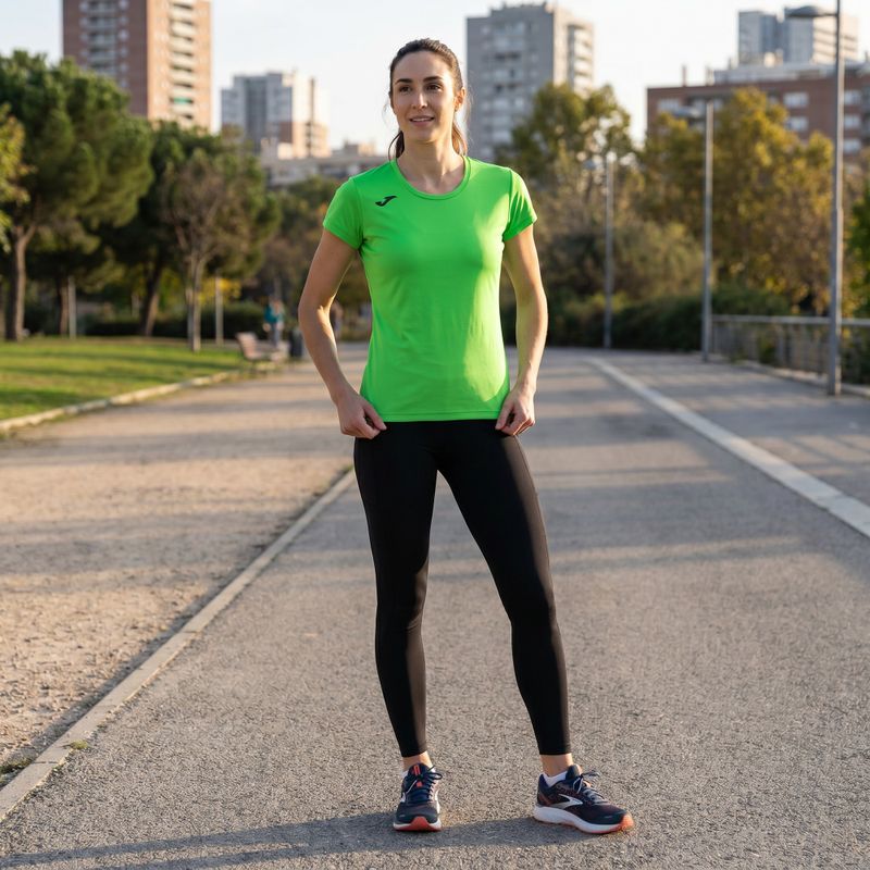 Női Joma Record II fluor zöld futópóló 6