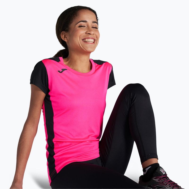 Női Joma Record II fluor rózsaszín/fekete futópóló 4