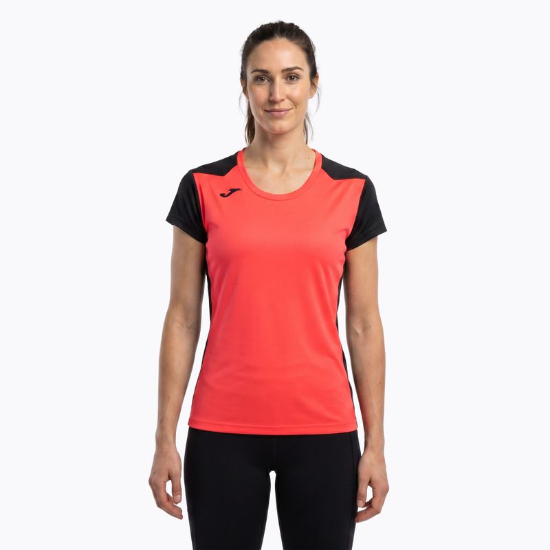 Női Joma Record II fluor korall/fekete futópóló 16