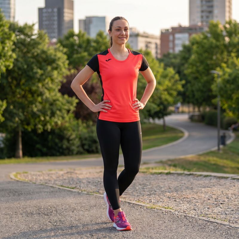 Női Joma Record II fluor korall/fekete futópóló 11