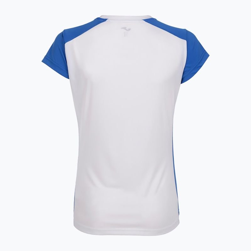 Joma Record II női futópóló fehér/royal 7