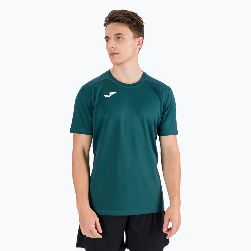 Férfi Joma Strong kosárlabda edzőpóló sötétzöld 101662