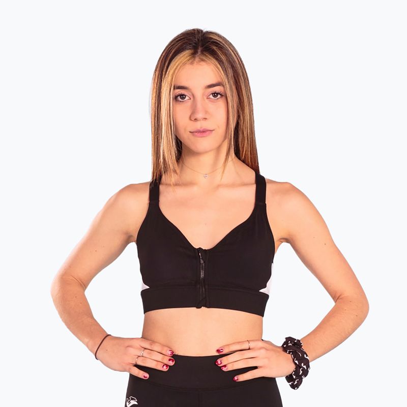 Joma Daphne Sport fekete/fehér fitness melltartó