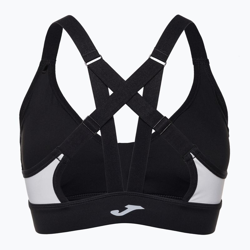 Joma Daphne Sport fekete/fehér fitness melltartó 5