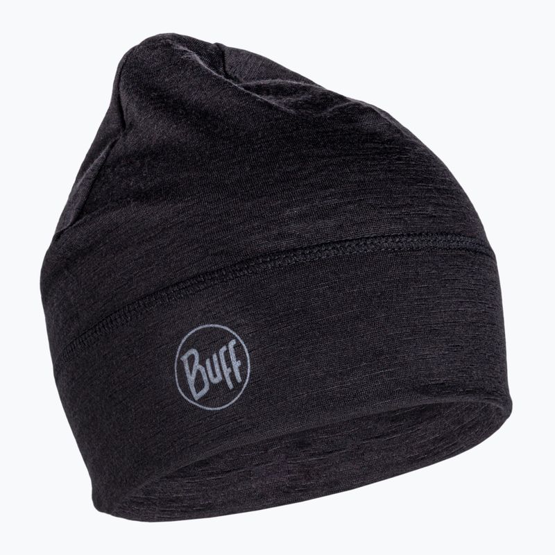 BUFF Könnyű merinói gyapjú sapka egyszínű fekete 113013.999.10.00