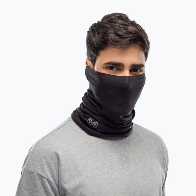 BUFF többfunkciós heveder Thermonet tömör fekete 123209.999.10.00 5