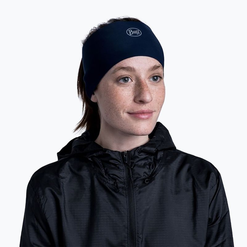 BUFF Tech Fleece fejpánt Egyszínű tengerészkék 124061.707.10.00 5