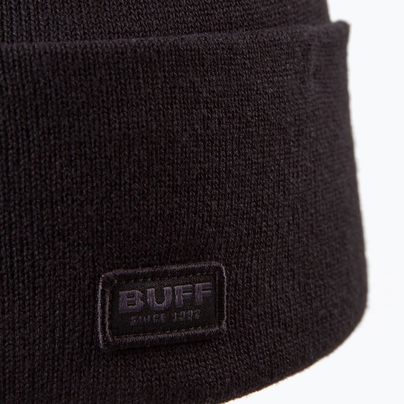 BUFF kötött sapka Niels fekete 126457.999.10.00 3