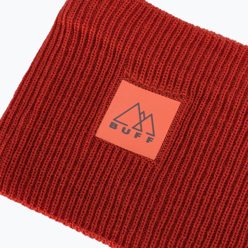 BUFF Crossknit fejpánt Egyszínű piros 126484.220.10.00 3