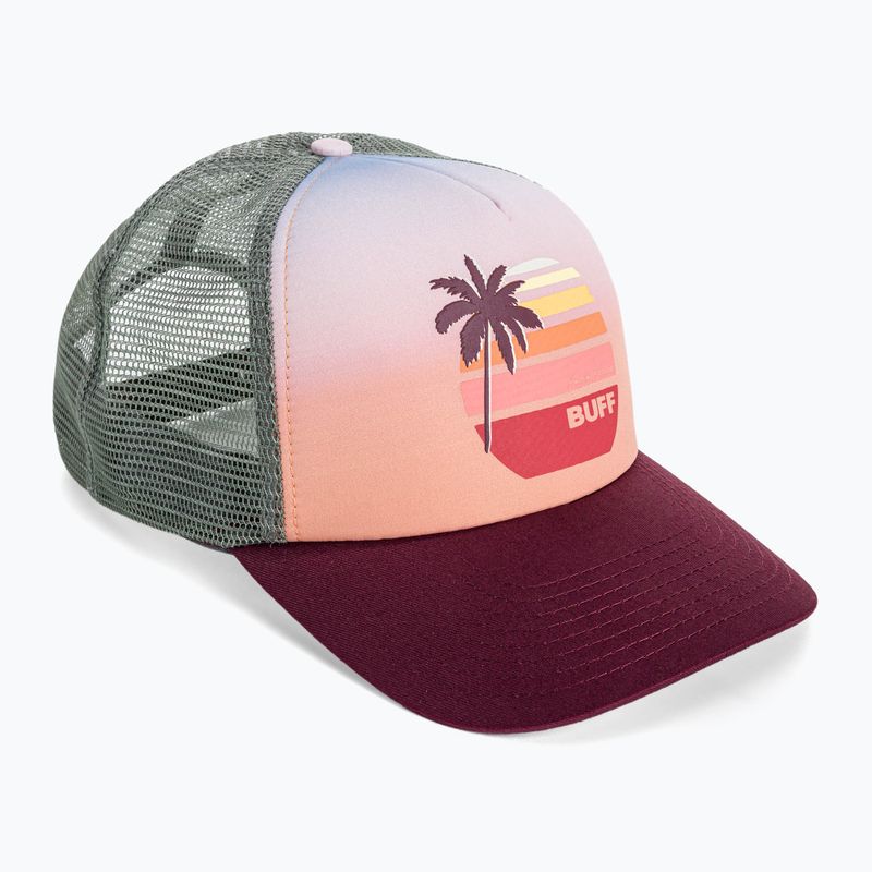 BUFF Trucker Tuke baseball sapka bordó és narancssárga 127791.555.30.00