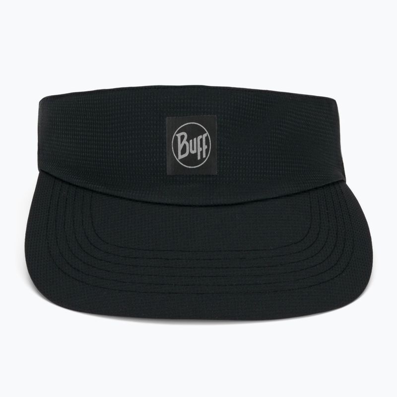 BUFF Go Visor Szilárd fekete futószemüveg 2