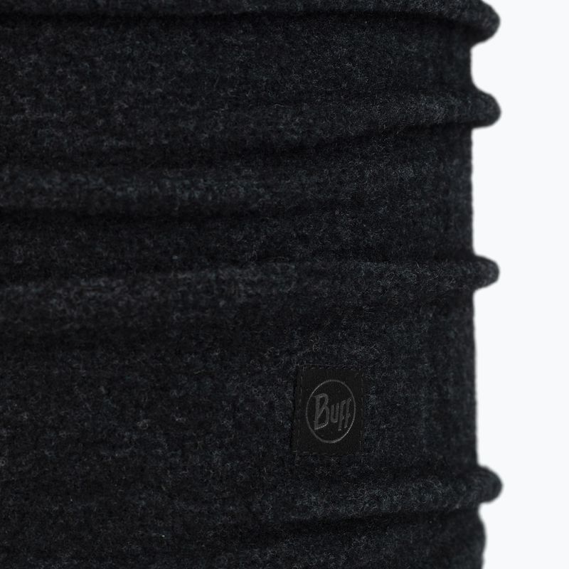 többfunkciós kendő BUFF Merino Fleece black 3