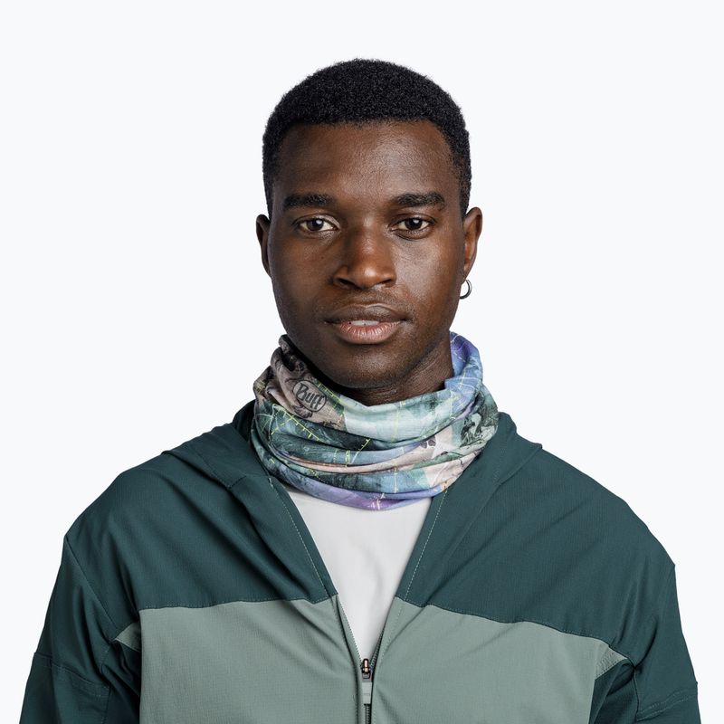 Multifunkciós csősál BUFF Coolnet UV campast green 3