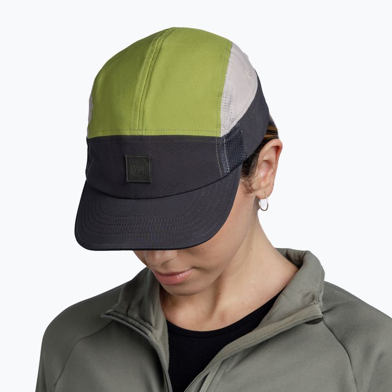 BUFF 5 paneles Go Domus szürke baseball sapka 125314.901.30.00 7