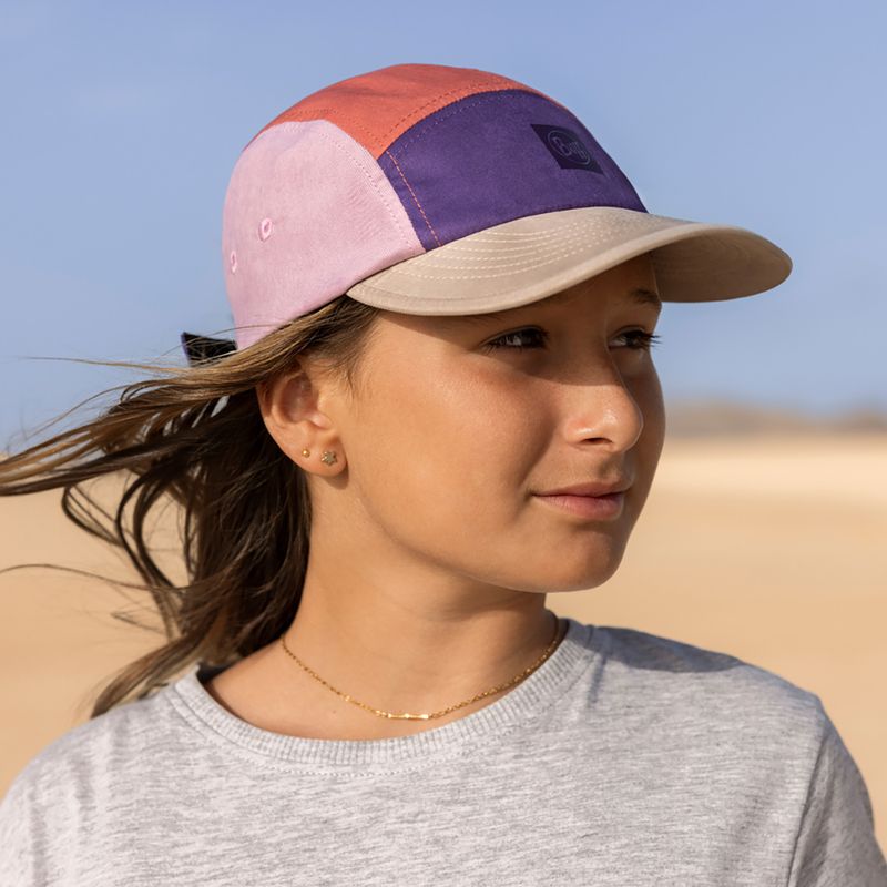 BUFF 5 Panel Go Colart gyerek baseball sapka lila 128588.619.10.00 9