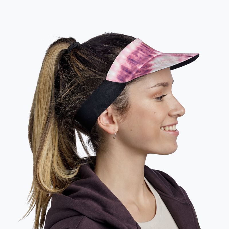 BUFF Go Visor Deri rózsaszín futószemüveg 131392.538.20.00 8