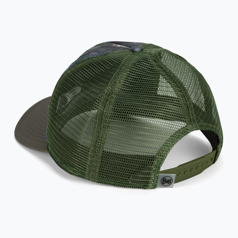 BUFF Trucker Campast zöld baseball sapka 131401.845.30.00 3