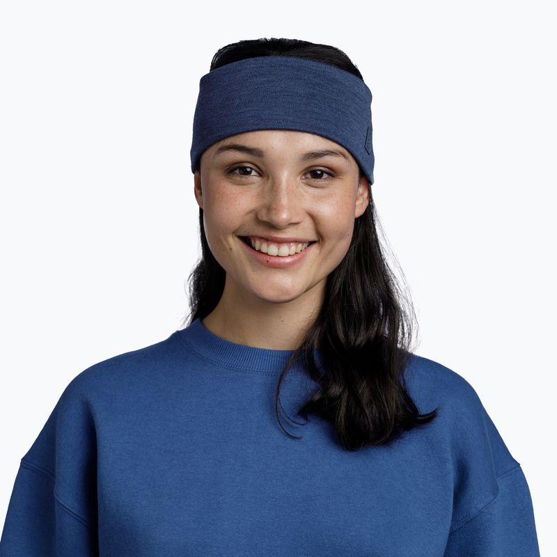 Fejpánt BUFF Merino Wide dark blue 2