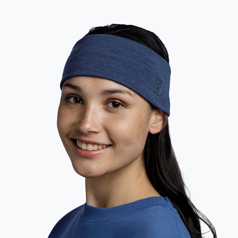 Fejpánt BUFF Merino Wide dark blue 3