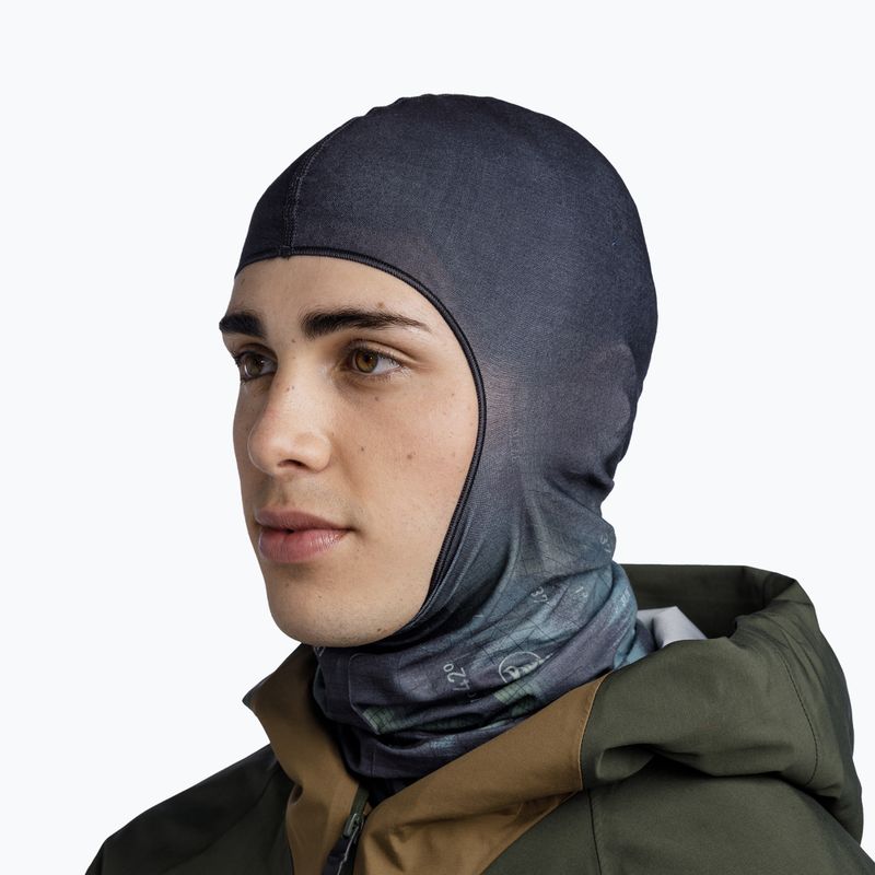 balaclavaiarka BUFF Ecostretch alock silversage 3