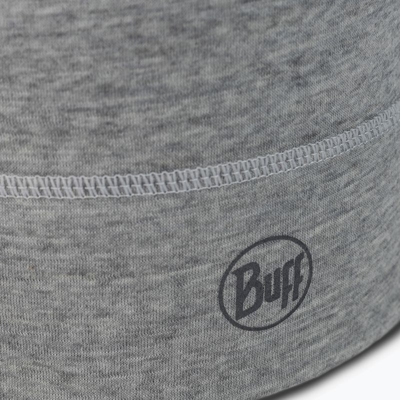 Téli sapka BUFF Lightweight Merino Wool solid light grey 2