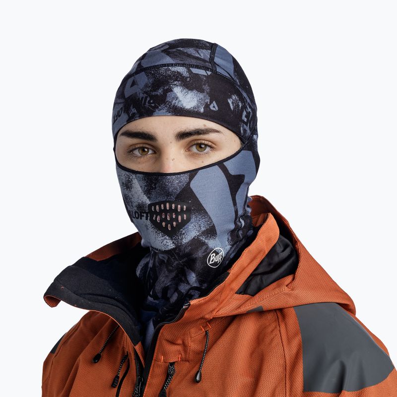 BUFF Thermonet skatic grafit balaklava 2