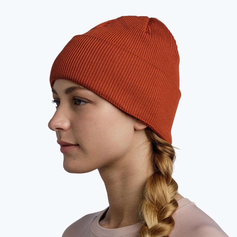 BUFF Crossknit téli sapka fahéj 4