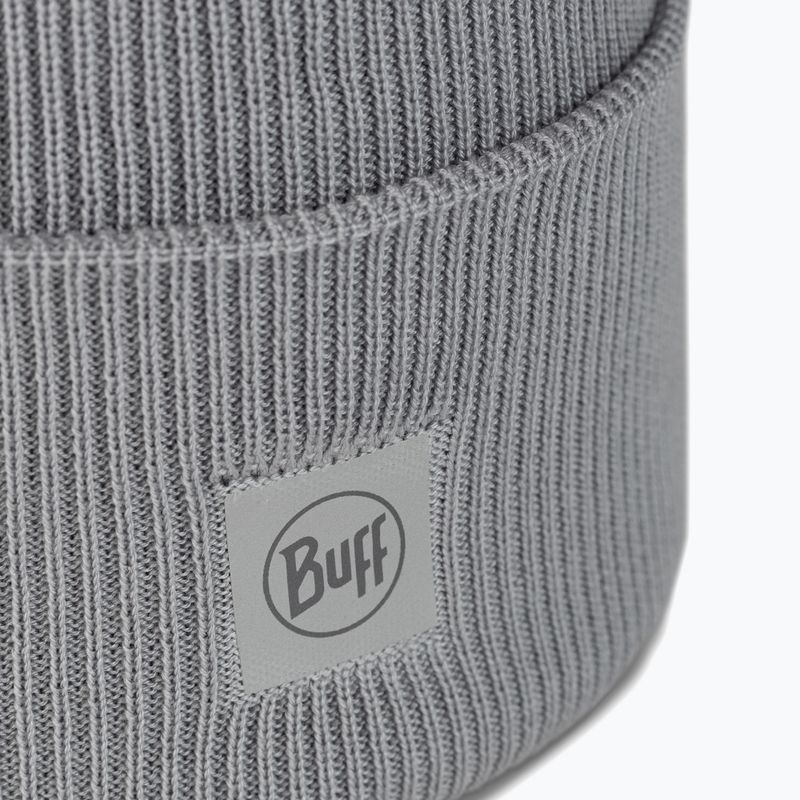 Téli sapka BUFF Crossknit light grey 2