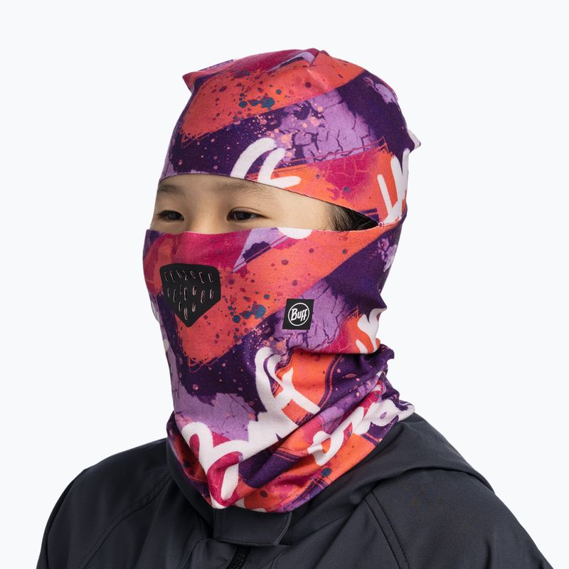 Gyerek símaszk BUFF Thermonet tims multicolor 2
