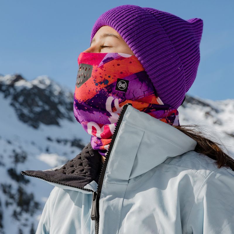 Gyerek símaszk BUFF Thermonet tims multicolor 4