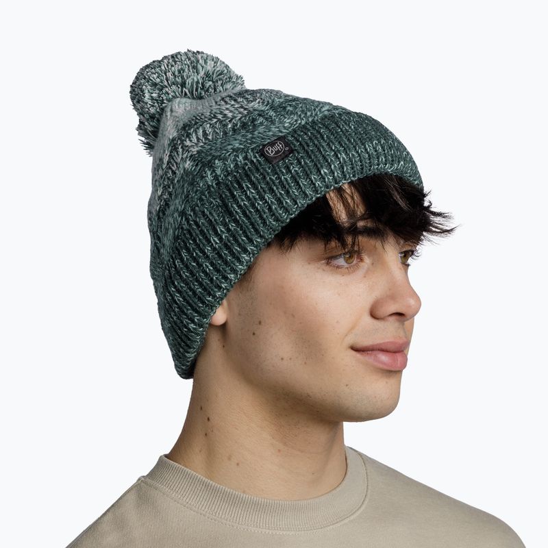 Téli sapka BUFF Knitted & Fleece Masha silver sage 4